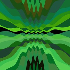 abstract shades of green image representing meadows fields and forests