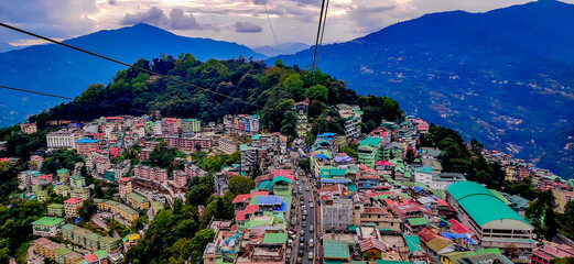 View from the top of the mountain