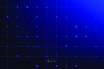 Abstract flowing line digital technology, smooth particle wave, big data techno design concept background wallpaper, vector eps
