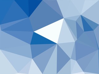 blue color of polygon background