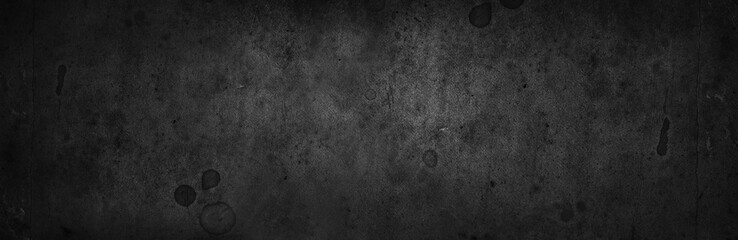 Old vintage black wide background paper, rough texture for design paper background. Brown color paper.