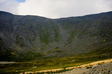 landscape in the mountains