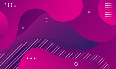 Colorful geometric background. Trendy gradient shapes composition. Cool background design for posters. Eps10 vector