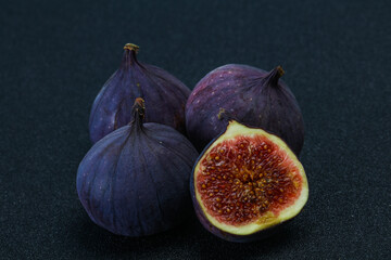 Ripe sweet fresh fig fruit