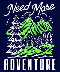 Mountain Hiking t shirt design HIKING Mountains Campfire Tent T-Shirt Clothing vector SVG best cool tshirt Digital Prints file.
