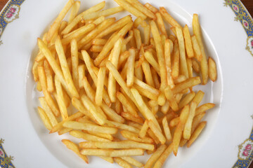 french fries potatoes as side dish