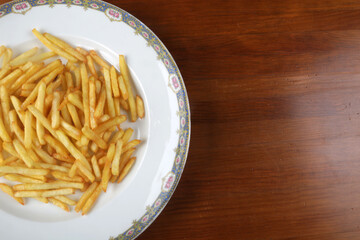 french fries potatoes as side dish