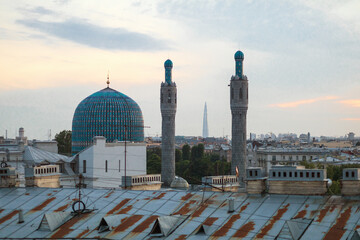 Obraz premium mosque in St. Petersburg