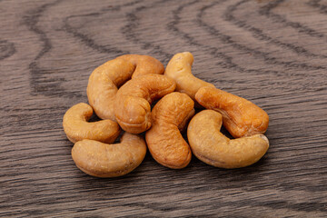 Natural organic Cashew nut heap