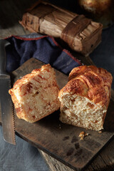 variety of Rustic Breads to take the breakfast. Delicious bread to take with marmalade of meats.