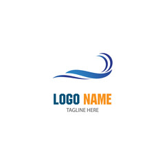 Waves Logo Template vector symbol