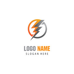 Lightning  Logo Template vector symbol