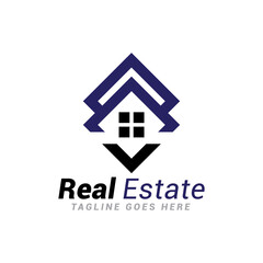 Real Estate logo icon vector template.