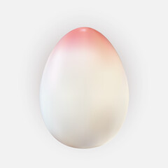 Easter Egg Design Element on Light Background. Vector Illustration EPS10