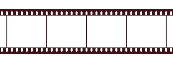 バナー、アイキャッチ画像に使えるセピアカラーの映画フィルム
