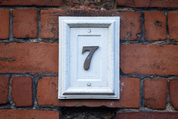 House door number 7