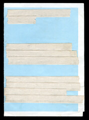 Old vintage blue paper texture background - 405527524