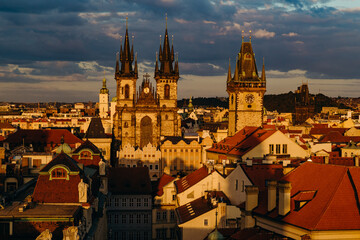 Prague, Czech Republic - September 28, 2015: Prague. Capital of Czech Republic