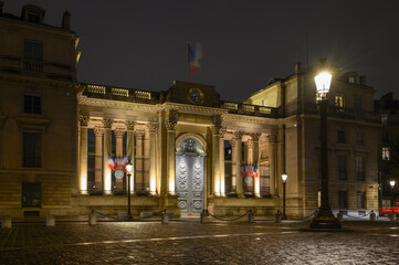 Obraz premium Assemblée nationale française à Paris
