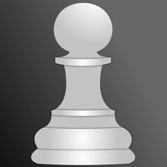 chess pawn on a chessboard