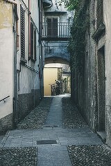 Fototapeta premium narrow street in the town