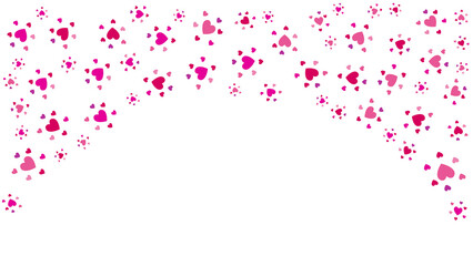 Pink love background