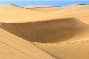Fototapeta na wymiar Canary Islands sand dunes