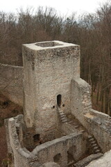 tower of the castle ruins