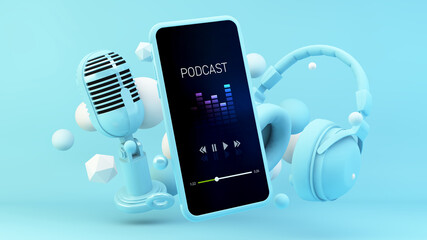 Podcast app streaming