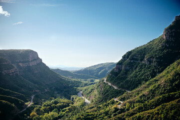 Paisajes de Montserrat, Catalunia