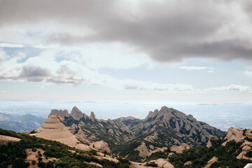 Paisajes de Montserrat, Catalunia