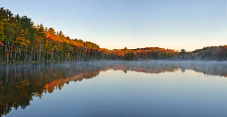 575-77 Council Lake Sunrise Pano