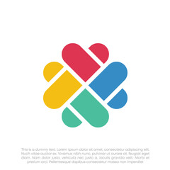 Global Community Logo Icon Elements Template. Community human Logo template vector. Community health care. Abstract Community logo. Human Resources Logo.