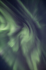 Aurora patters in Tromso Norway