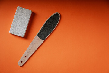 Pumice stone for treating feet from calluses