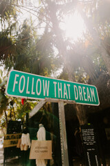 Fototapeta premium Follow That Dream Sign