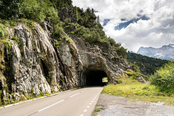 Swiss Alpen Straßentunel