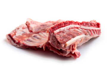 Carne fresca di maialetto sardo, cibo italiano