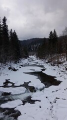 lake in the mountains