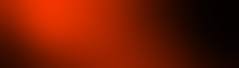 Red and black background. Horizontal long banner. Abstract background with diagonal red light beam and lens. 