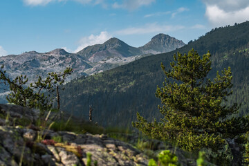 Huge and beautiful Pyrenees landscape