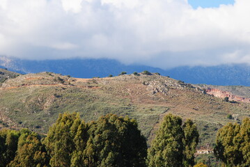 Fototapeta premium Berg in Griechenland, Kreta Landschaft