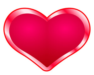 Valentine heart symbol