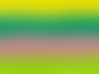 Gradient background in green, yellow and pink, gradient soft fog, abstract colors or hazy lighting and pastel spring colors