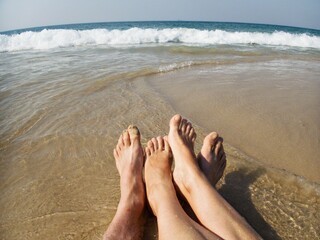 Erholung am Strand