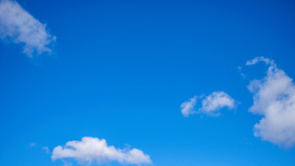 blue sky with clouds