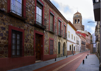 calle de pueblo
