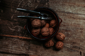 walnuts in a bowl