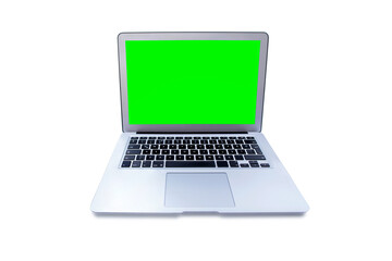 laptop isolated on white background