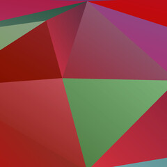 Abstract Color Polygon Background Design, Abstract Geometric Origami Style With Gradient